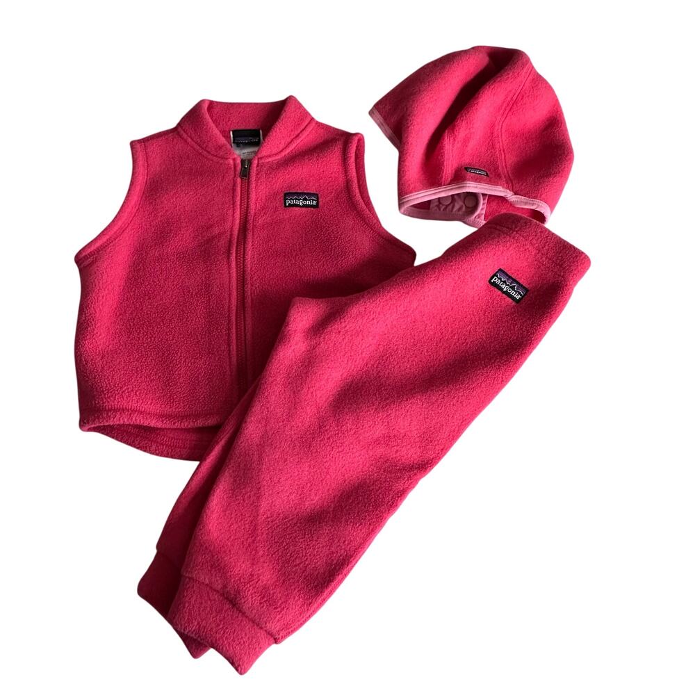 Patagonia fleece synchilla set 12 months